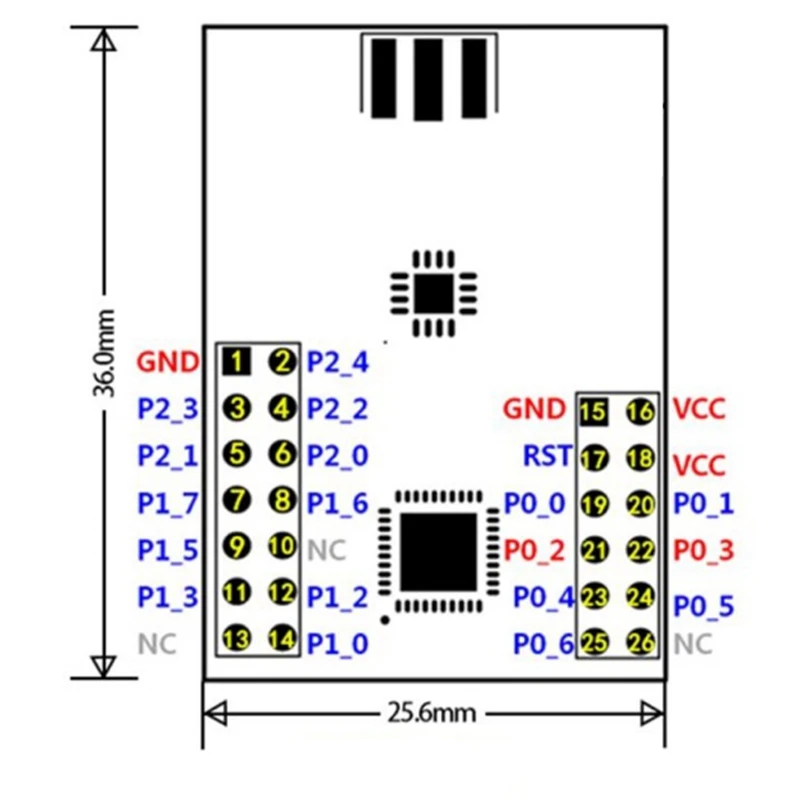 

(ABDH) ZigBee Conversion Serial Port TTL Uart Wireless PA Module CC2530+CC2591 Zigbee Module CC2530 Development Board