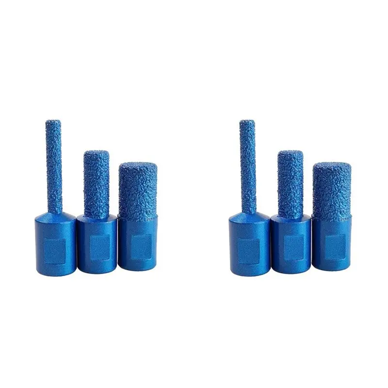 

AA77 6PCS M10 Thread Brazed Milling Cutter High-Quality Diamond Drill Bit For Tile Marble Glass Drill Cutting