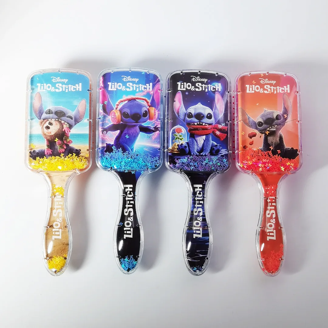 

Новая модель расчески с воздушной подушкой Stitch Air Cushion Comb My Melody, милая портативная массажная расческа, мультяшная анимационная расческа для девочек, стильная расческа для студенток.