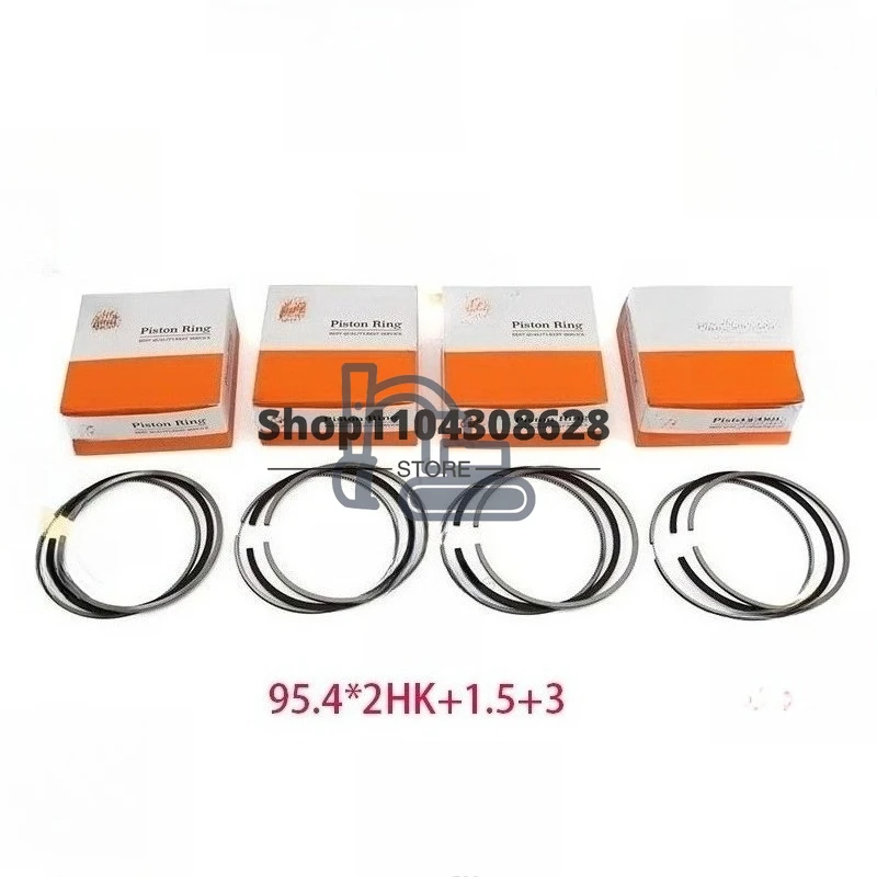 

8-98057222-0 For 4JJ1 Piston Ring 4 Cylinders Engine 95.4*2HK+2+3mm & 95.4*2HK+1.5+3mm
