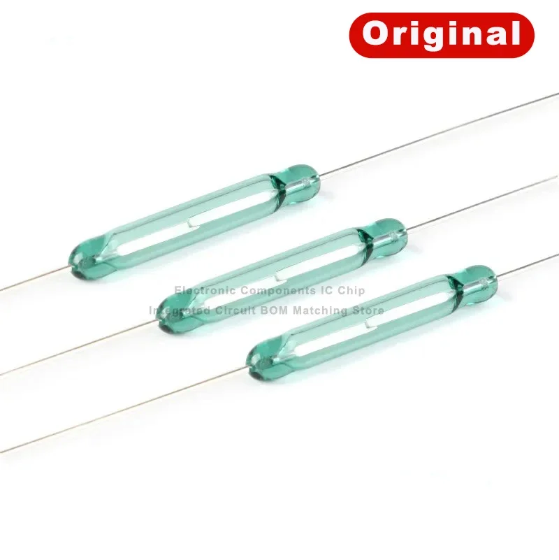 50Pcs 4x28MM Reed Switch Sensor Normally Open DIY Magnetic Reed Switchs Electronic NO 4*28mm
