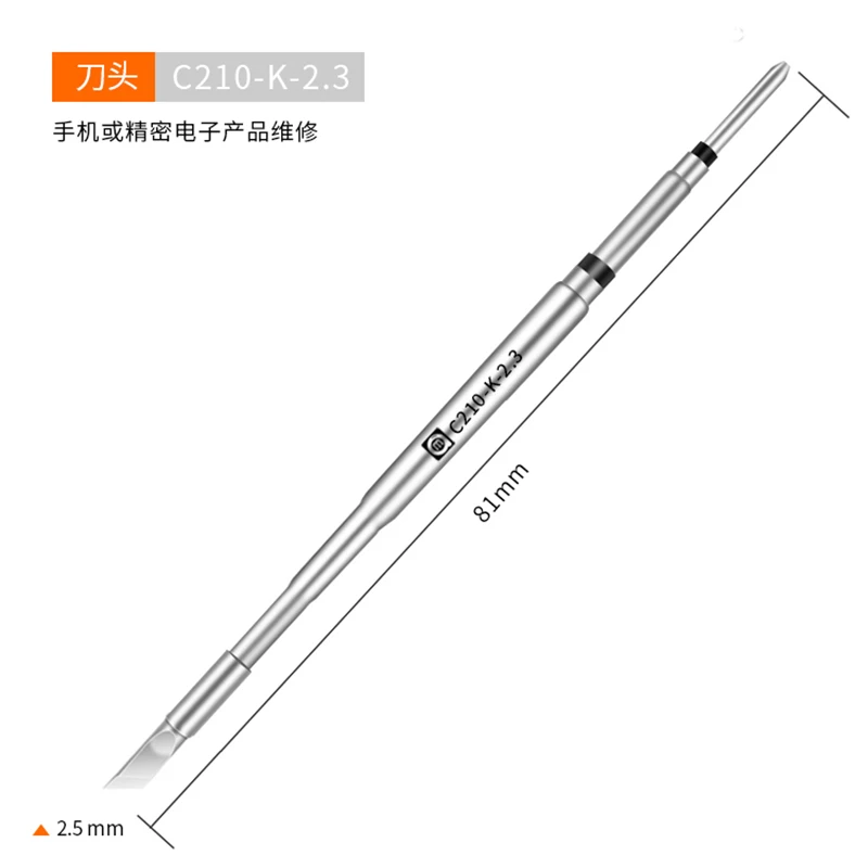 AMAOE C210 C245 نصائح لحام درجة حرارة ثابتة لحام كهربائي رئيس العمل لمحطة لحام JBC T210 T245 خرطوشة