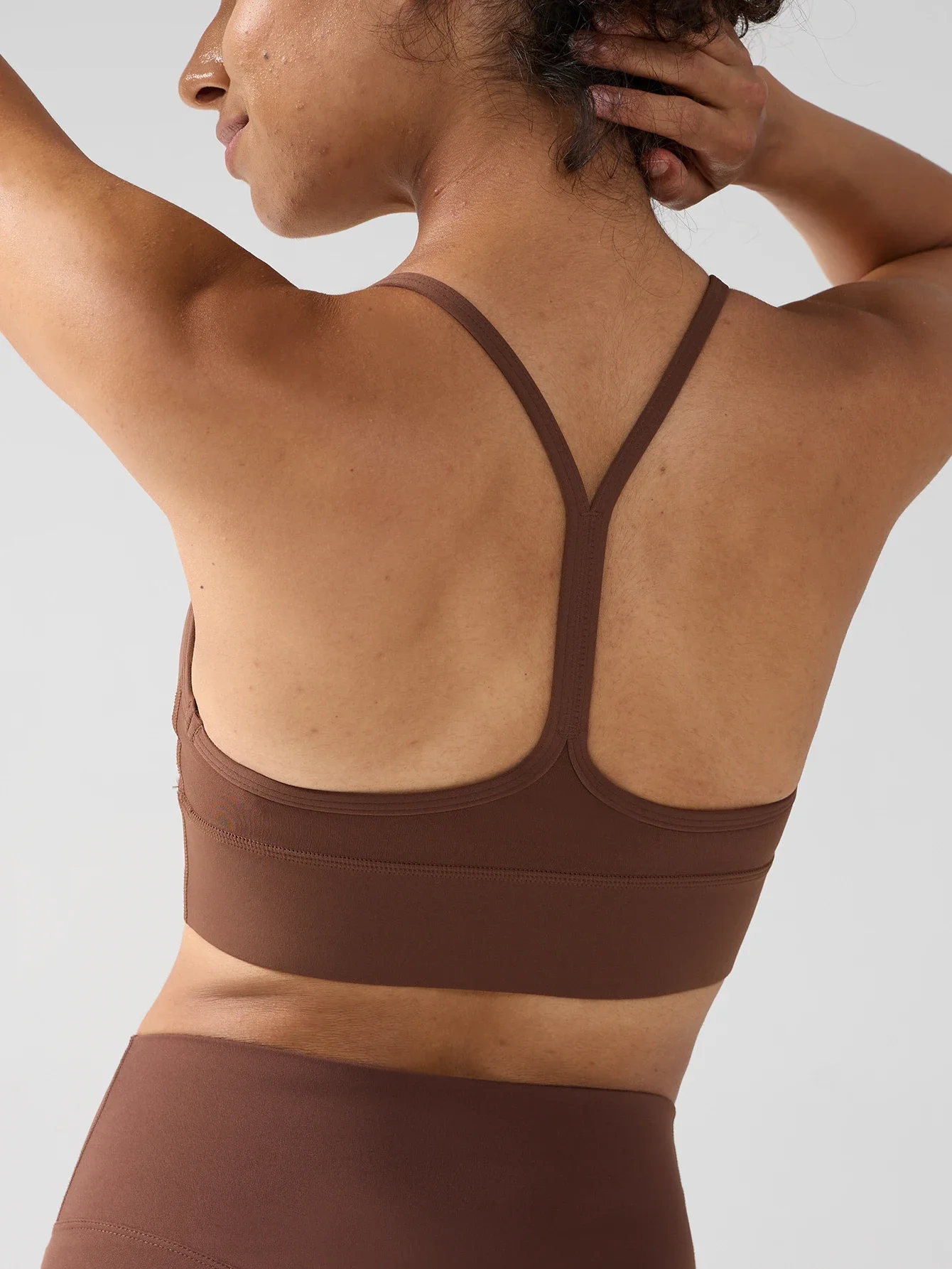 

Сексуальный однотонный женский спортивный бюстгальтер с высокой эластичностью, Y-образной спинкой, дышащий, ударопрочный, для велоспорта, тренировок и фитнеса