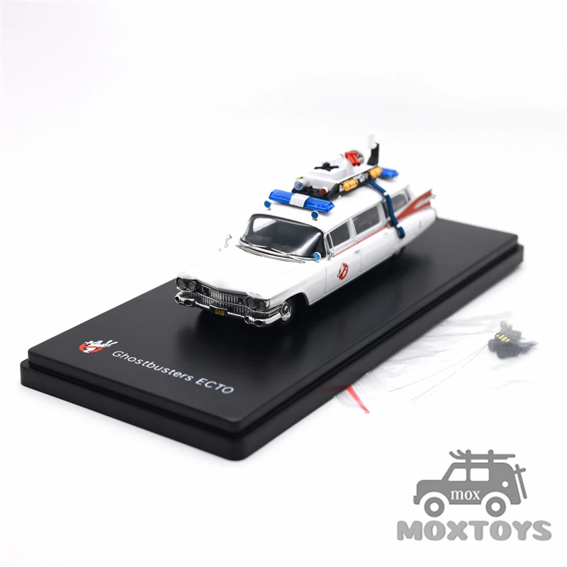 

YS Model 1:64 Miller-Meteor 1959 Ecto-1 white Diecast Model Car