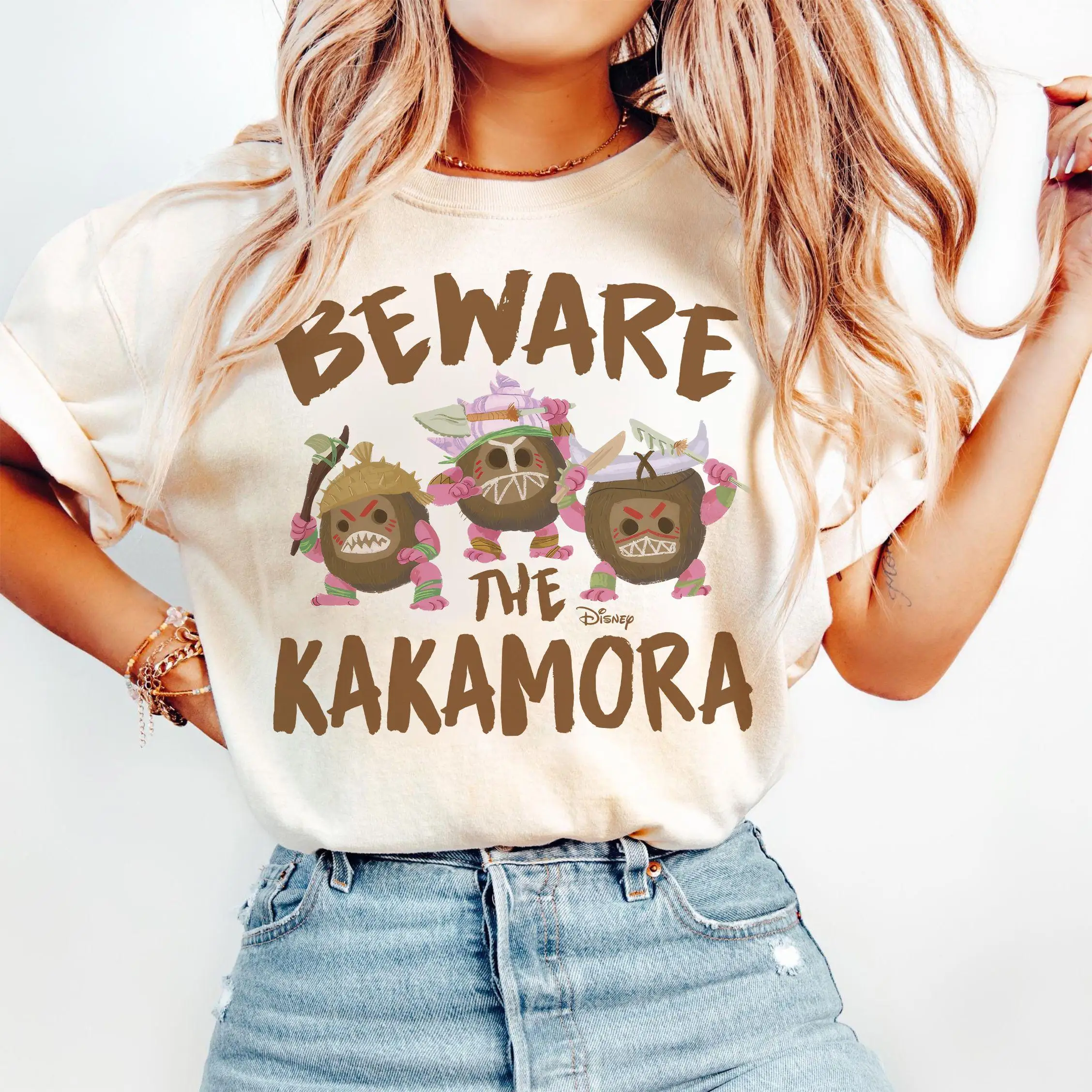 

Disney "Moana" Beware of The Kakamora T-shirt, Kakamora Coconut Pirate T-shirt, Princess Moana T-shirt, Disney Family Trip
