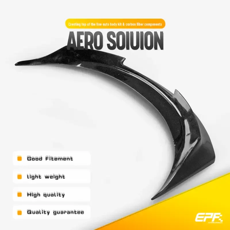 

Fits For 09 onwards Nissan Fairlady 370Z Z34 WBS Style Rear Spoiler 370z Carbon Rear Trunk Spoiler Car Spoiler For Nissan 370z