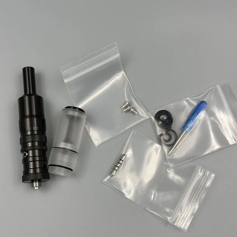 FeV Flash-e-Vapor Mini RTA 17mm Diameter 3.0ml 316 SS E 510 Thread Mod atomizer tank for coils & atomizers - gallery image 4