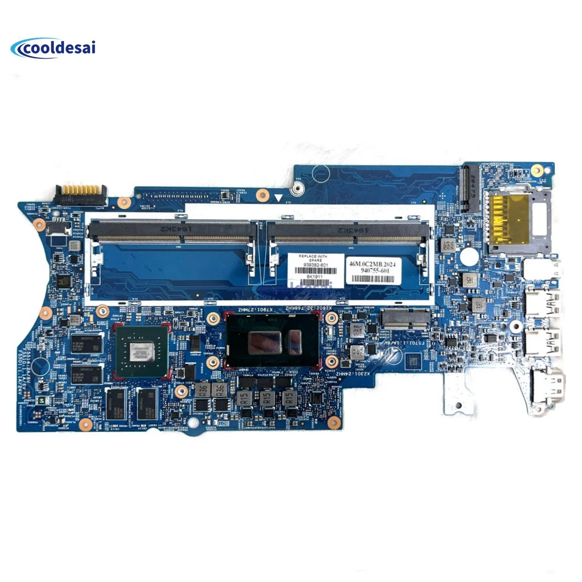 

17817-2 For HP PAVILION X360 14-BA 14M-BA laptop motherboard With I5-8250 CPU V2G GPU 939381-601 100% Tested OK