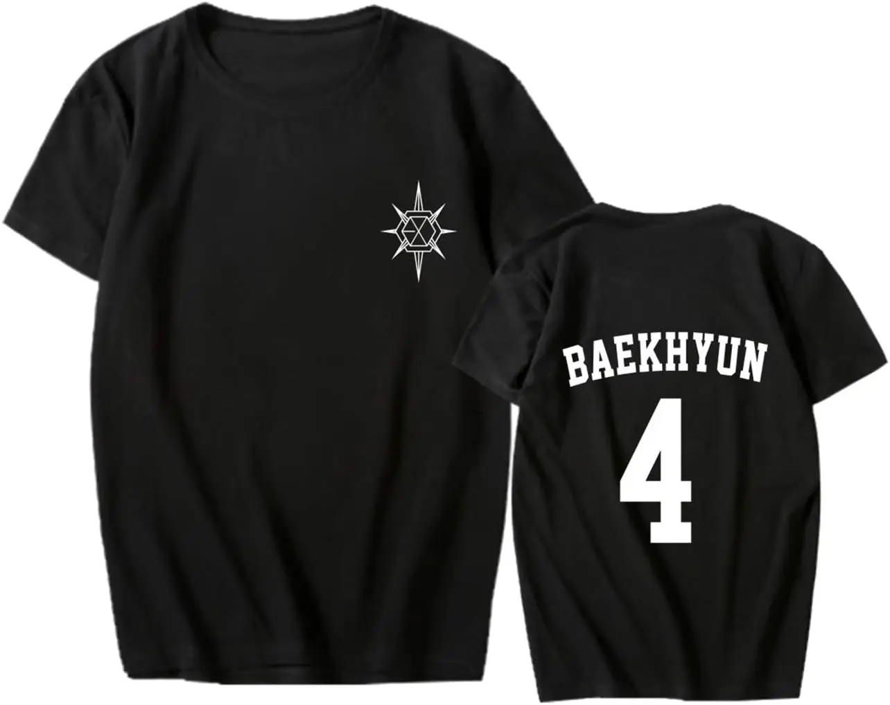 Xkpopfans Kpop T-Shirt Our Loop Concert Tshirts Sehun Lay Suho Xiumin Kai Tee Shirt