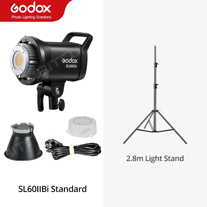 Godox SL60IIBi COB LED Video Light 2800-6500K 2.4G Wireless
