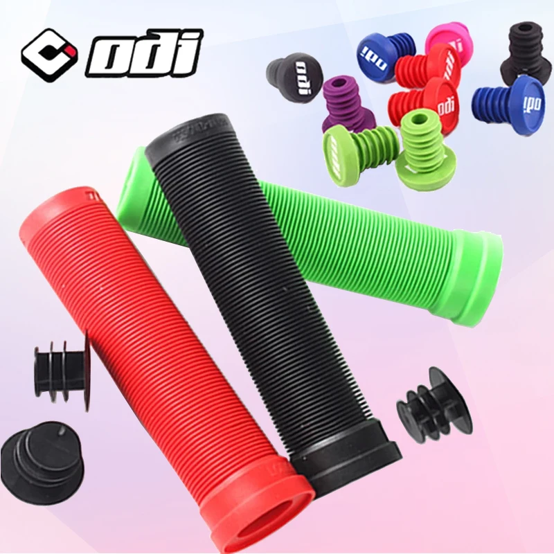 ODI Silicone Handlebar Grips Mtb Soft Bar Grip Anti Skid Mountain Bike Cuffs Waterproof Bicycle Handle Sleeve Cycling Parts