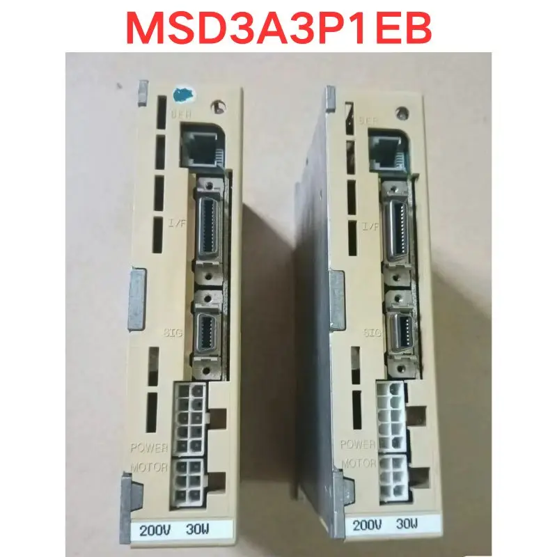 

Used MSD3A3P1EB Servo driver Function check OK