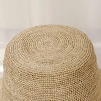 2025 summer sun hat bow 100%Raffia hat Sun visor women's summer panama Straw hats Women's beach hat Summer hat uv blocking hat - Image 4
