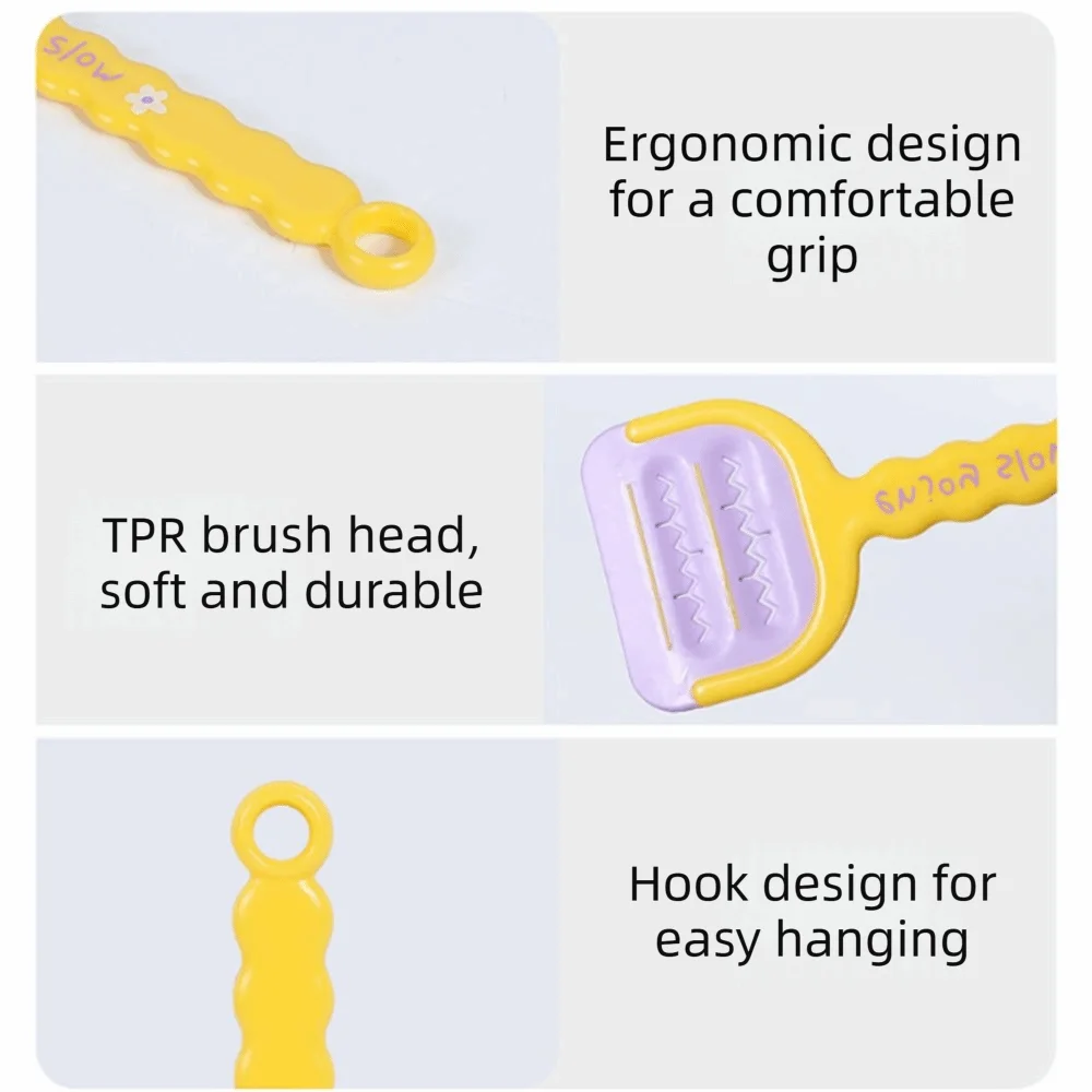 Multifunctional Corner Gap Scraper No Dead Corners Hand Held Cleaning Brush No Dirt Long Handle Tile Grout Cleaner Bathroom
