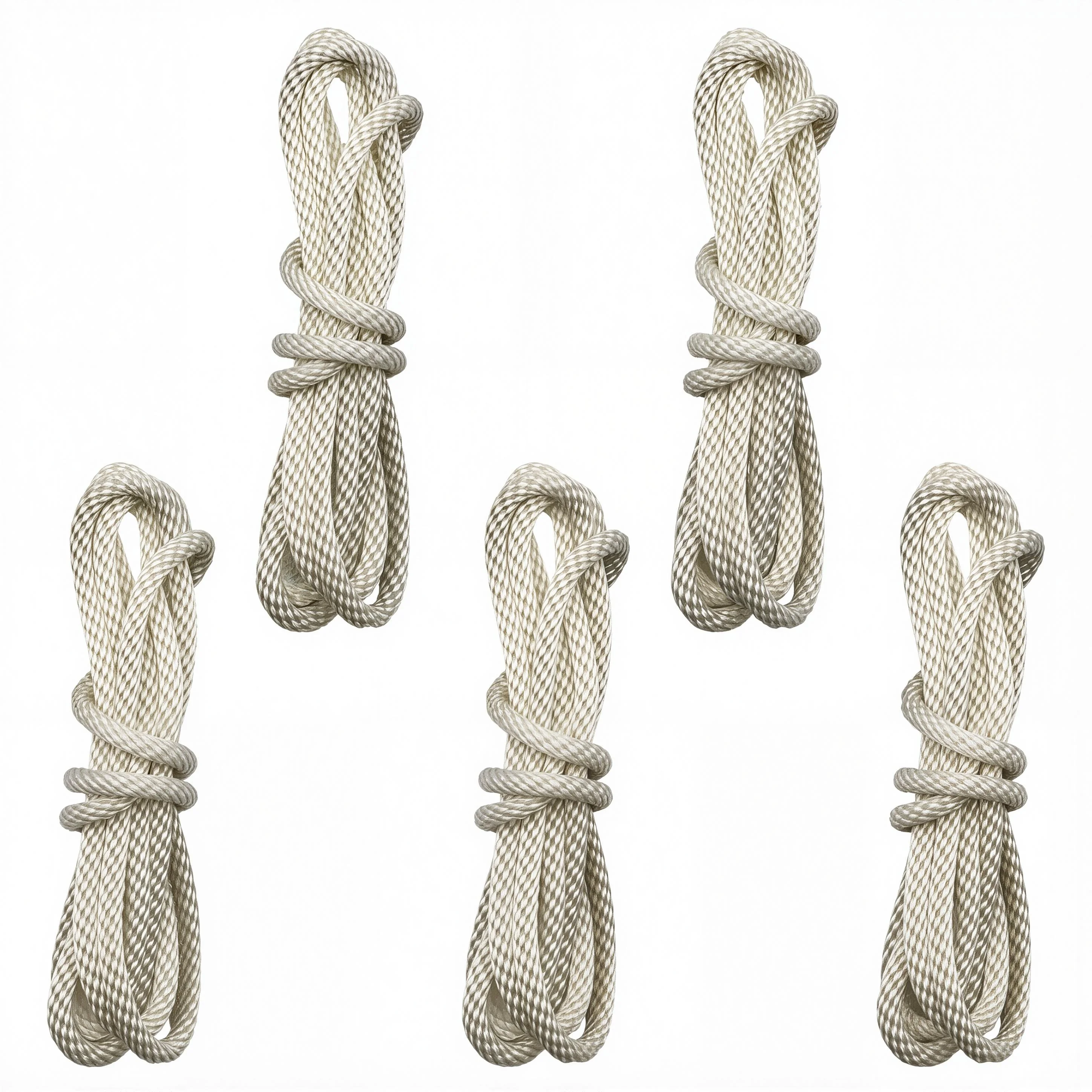 5Pcs 4.8m Recoil Starter Rope Pull Cord for Honda GX160 GX200 GX100 GX120 5.5HP 6.5HP Lawn Mower Chainsaw Brush Cutter