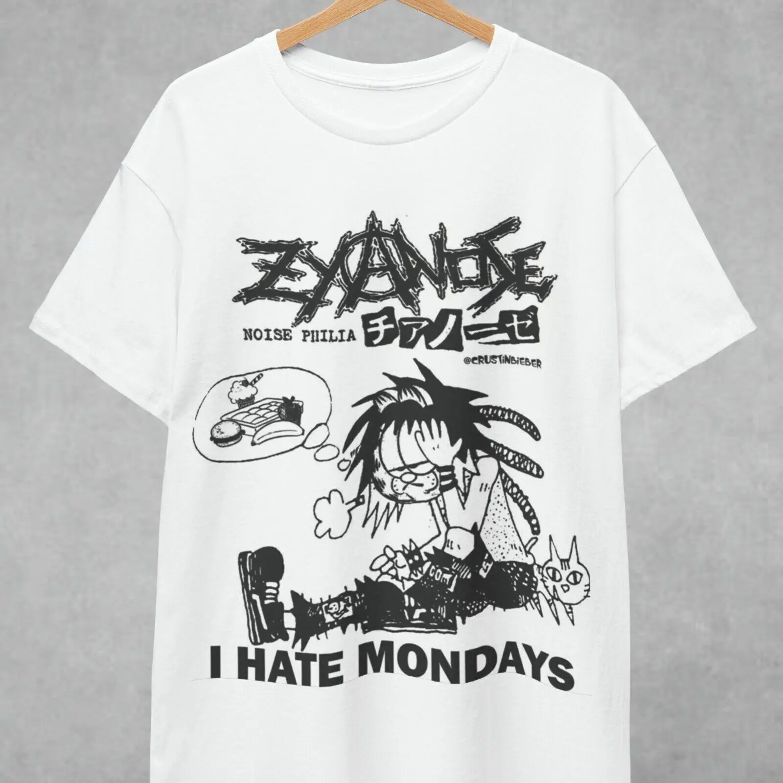 

Футболка ZYANOSE I HATE MONDAYS