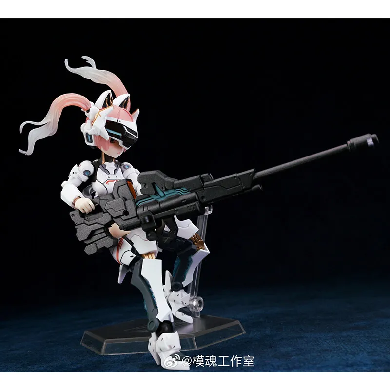 

[Ready Stock] Snail Shell EveD Series Strike Cat Umbra 1/12 Painted Finished Product Movable Ornament Collection