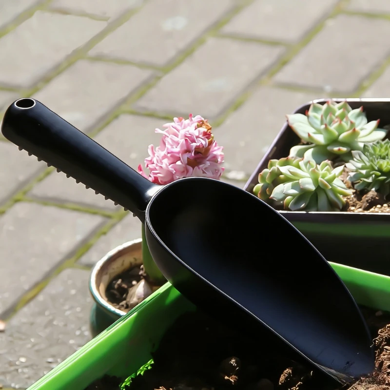 Garden Trowel Heavy Duty Plastic – Thickened Durable Hand Shovel for Succulents, Transplanting & Flower Planting, Indoor Outdoor