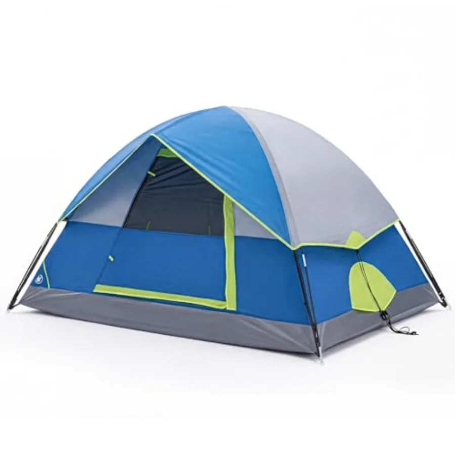 

Camping Tent/// Waterproof Windproof Dome Tent with Rainfly and Multi-Directional Ventilation Quick Setup for Family Outdoor Ba