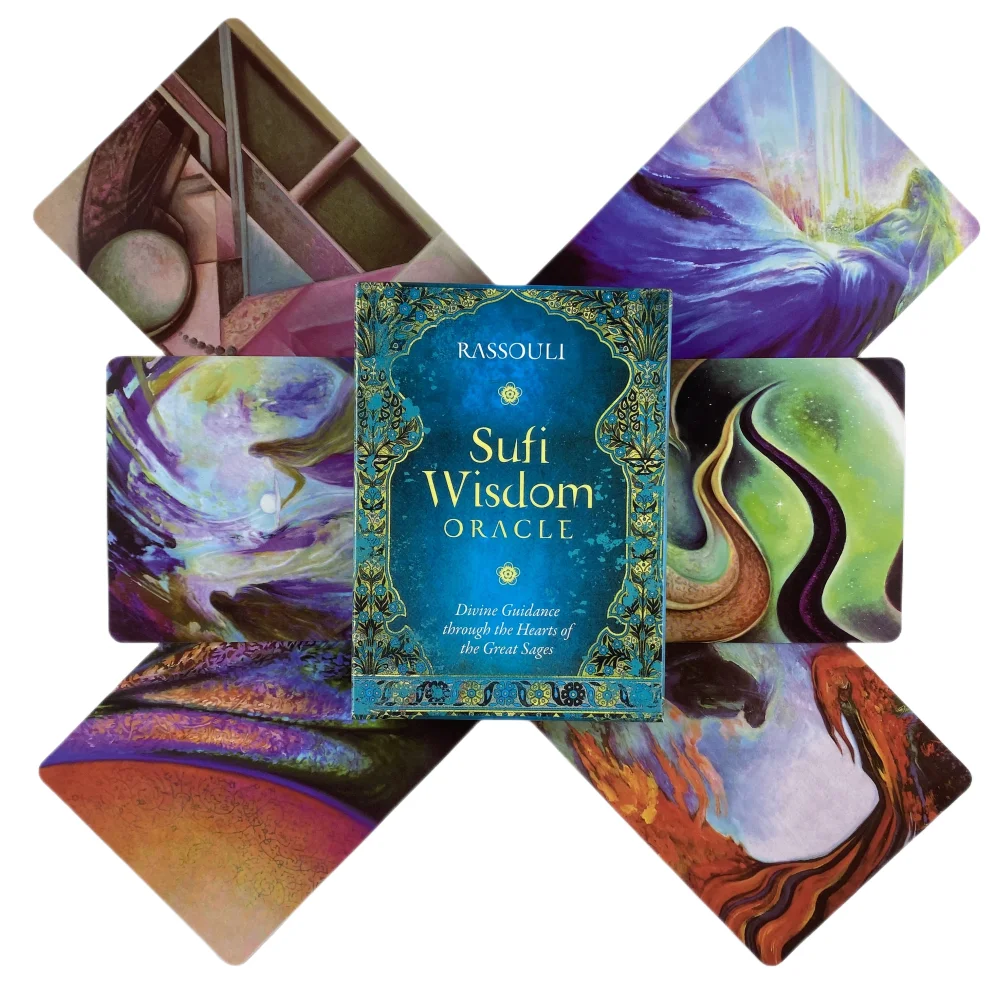 Sufi Wisdom Oracle Cards A 44 Tarot English Visions Divination Edition Deck Borad Playing Games