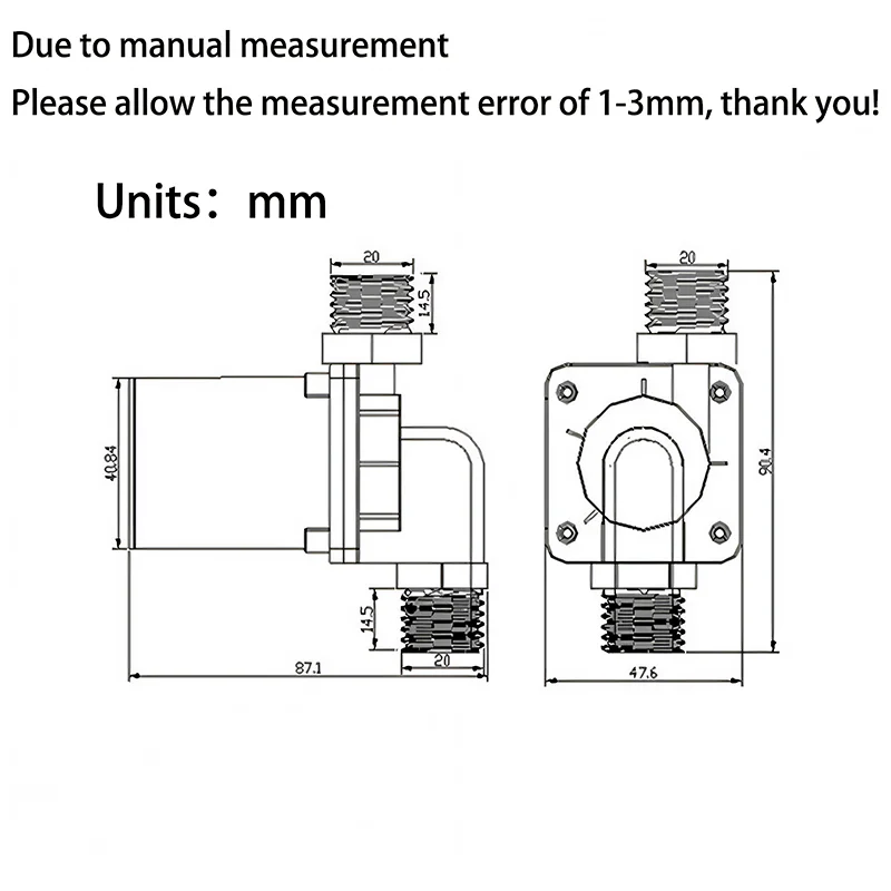 IP68 DC 12V 24V 900L/H вал из нержавеющей стали бесщеточный 1/2 "водяной насос Солнечный водонагреватель душевой насос