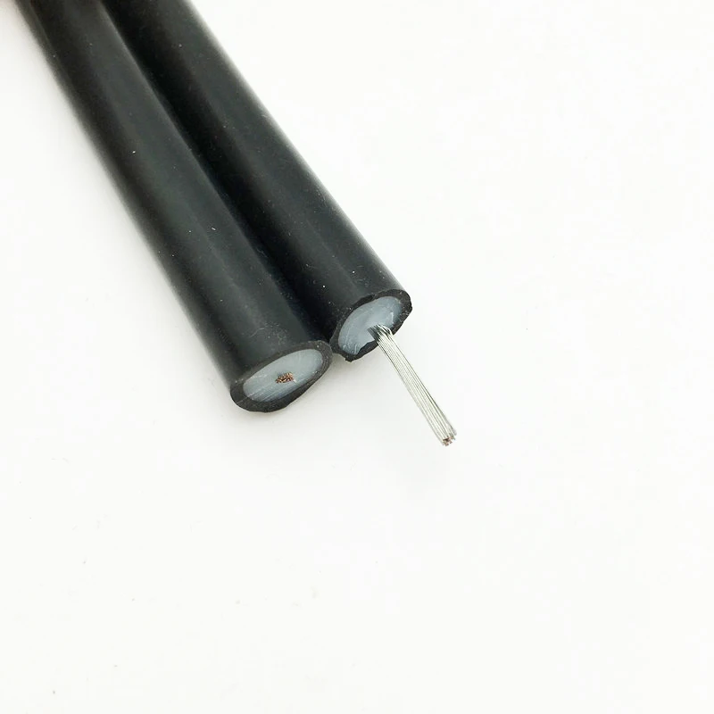 Double insulated silicone high-voltage cable wire anti-static 150/200KV 18 17 15 13awg high-voltage resistant car ignition wire
