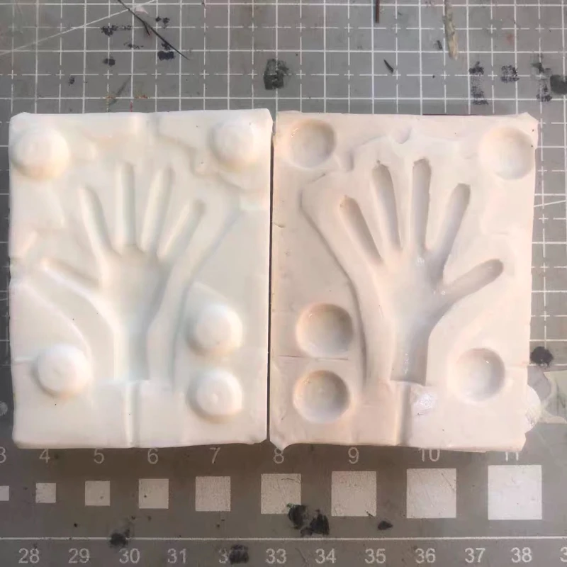 Stop-motion animation silicone hand, making hand mold, stop-motion animation doll silicone hand flip molds resin mold