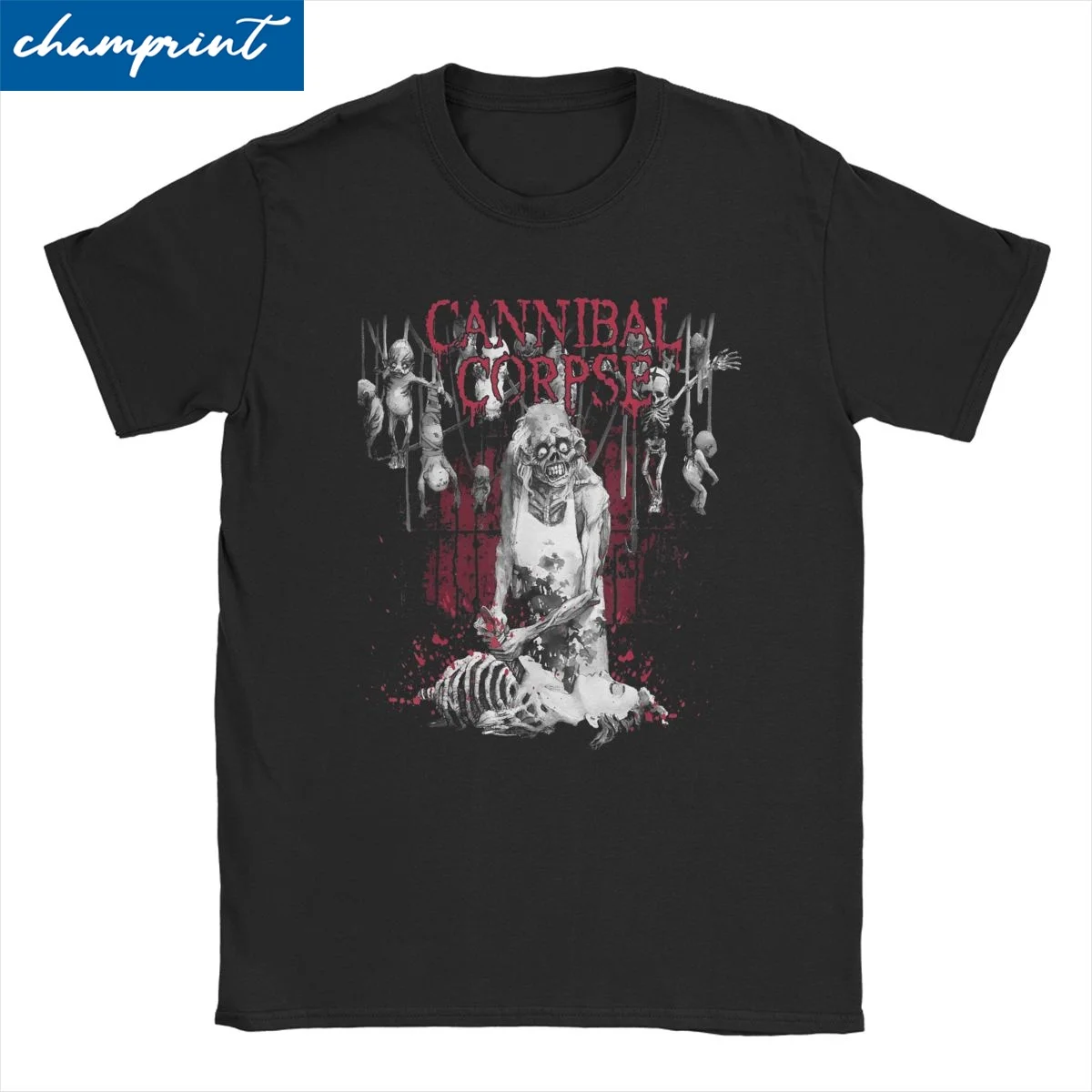 Men Women Cannibal Corpse Butcher T Shirts 100% Cotton Clothes Awesome Short Sleeve Crewneck Tee Shirt Classic T-Shirts