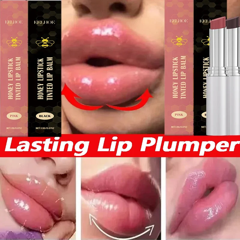 

Instant Moisturizing Honey Lipstick Plump Sexy Lip Nourish Soft Lips Care Coloration Moisturizing Lipstick Lip Gloss Korean Skin