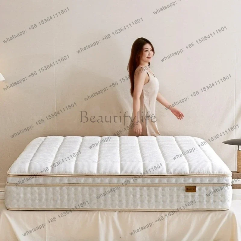 

double mattresses 0 Glue Soft and hard Moderate spine protection Single bag spring Sleeping mats Mattress