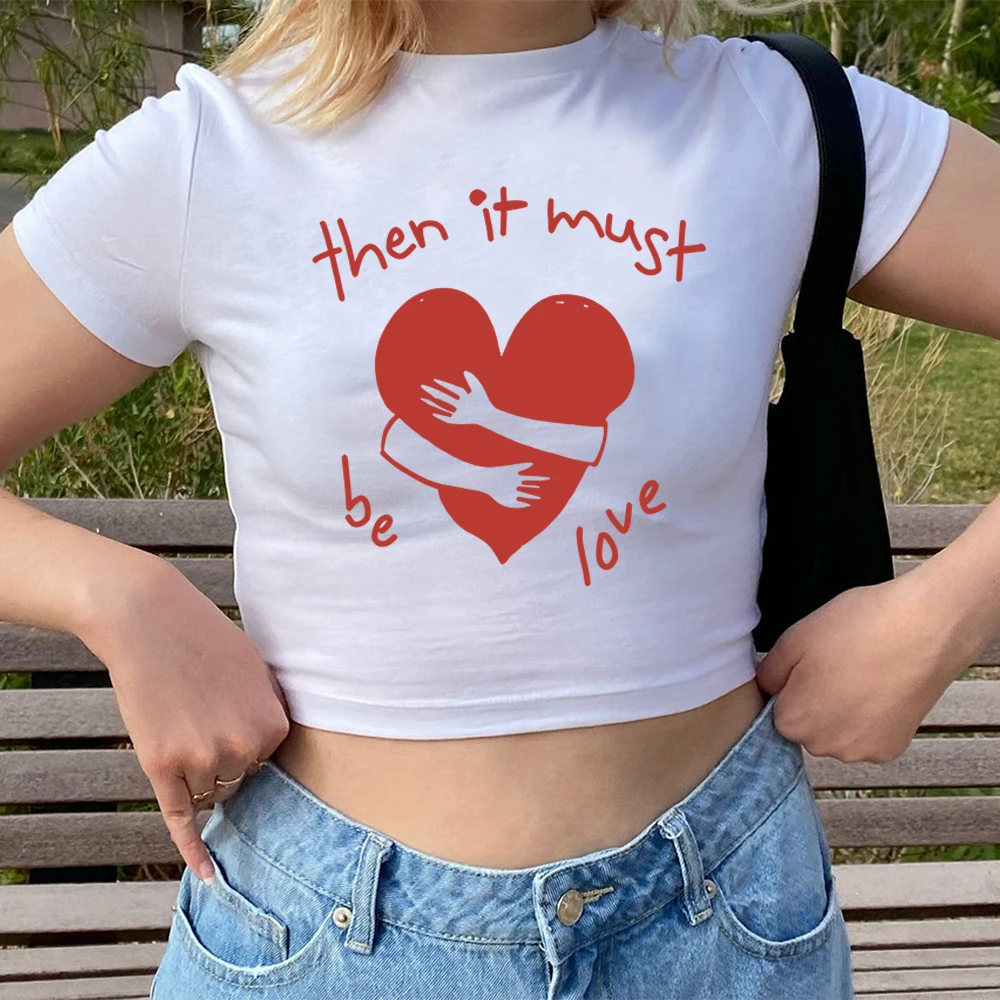 

Must Be Love Baby Tee Niall Horan Shirt The Show Niall Shirts Live on Tour Crop Top Y2k Top Trendy Women's Fitted Tee