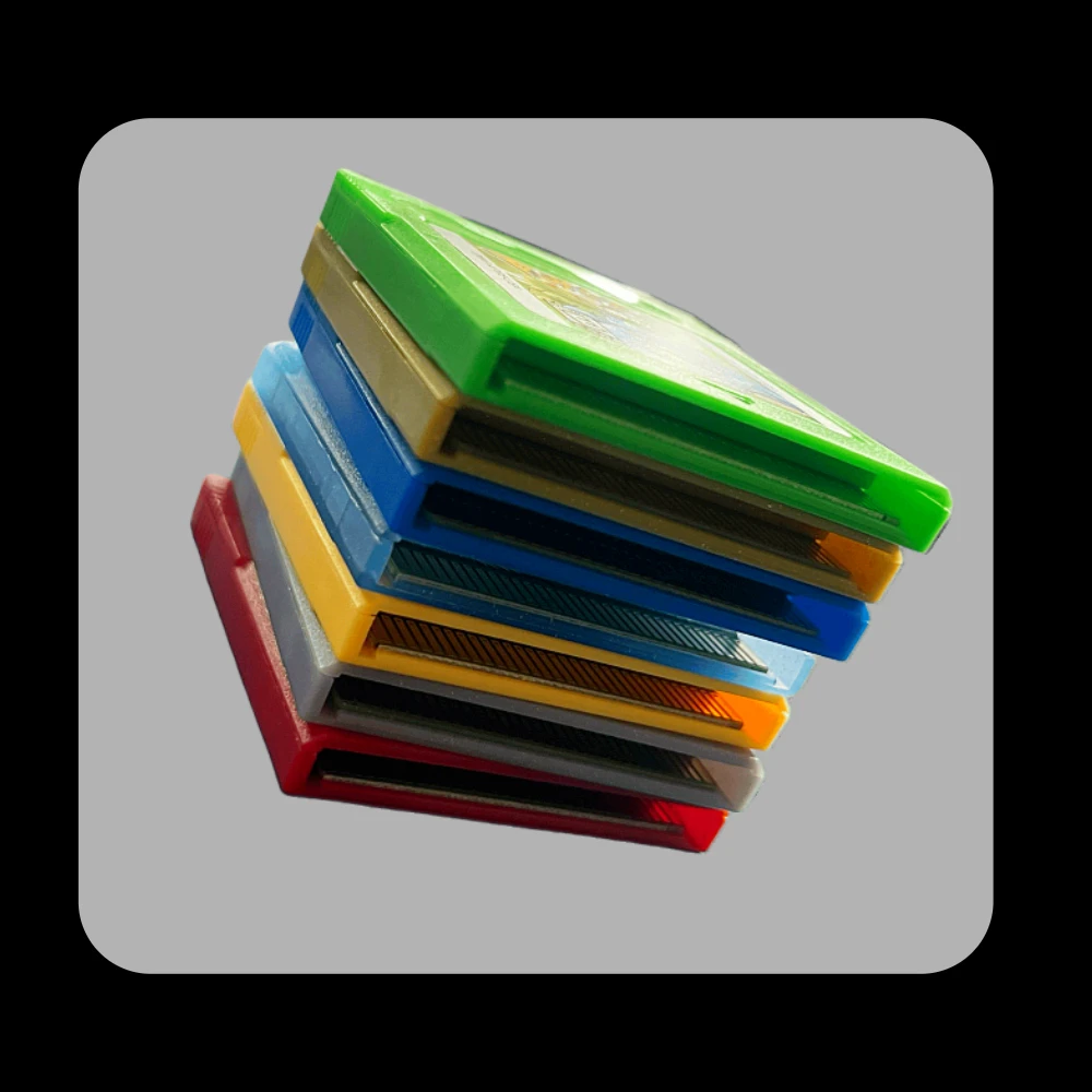 Hoge Quality16-bit GBC Video Game Cartridge Console Card Pokemon Blauw/Kristal/Groen/Goud/Rood/Zilver/Geel USA/FRA Versie