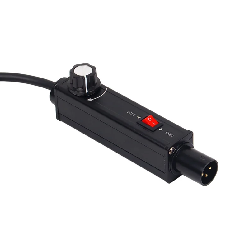 ABMF-3.5 مللي متر إلى XLR عازل الصوت الصوت الأرض المشتركة القضاء على الصوت الحد من الضوضاء خلاط تعديل حجم