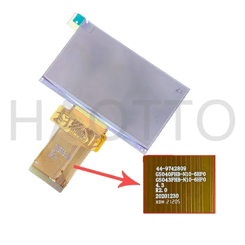 

For 4.3 Inch 60Pin 1920*1080 44-9742809 GS040FHB-N10-6HP0 GS043FHB-N10-6HP0 Projector Matrix Display Screen For Tihs