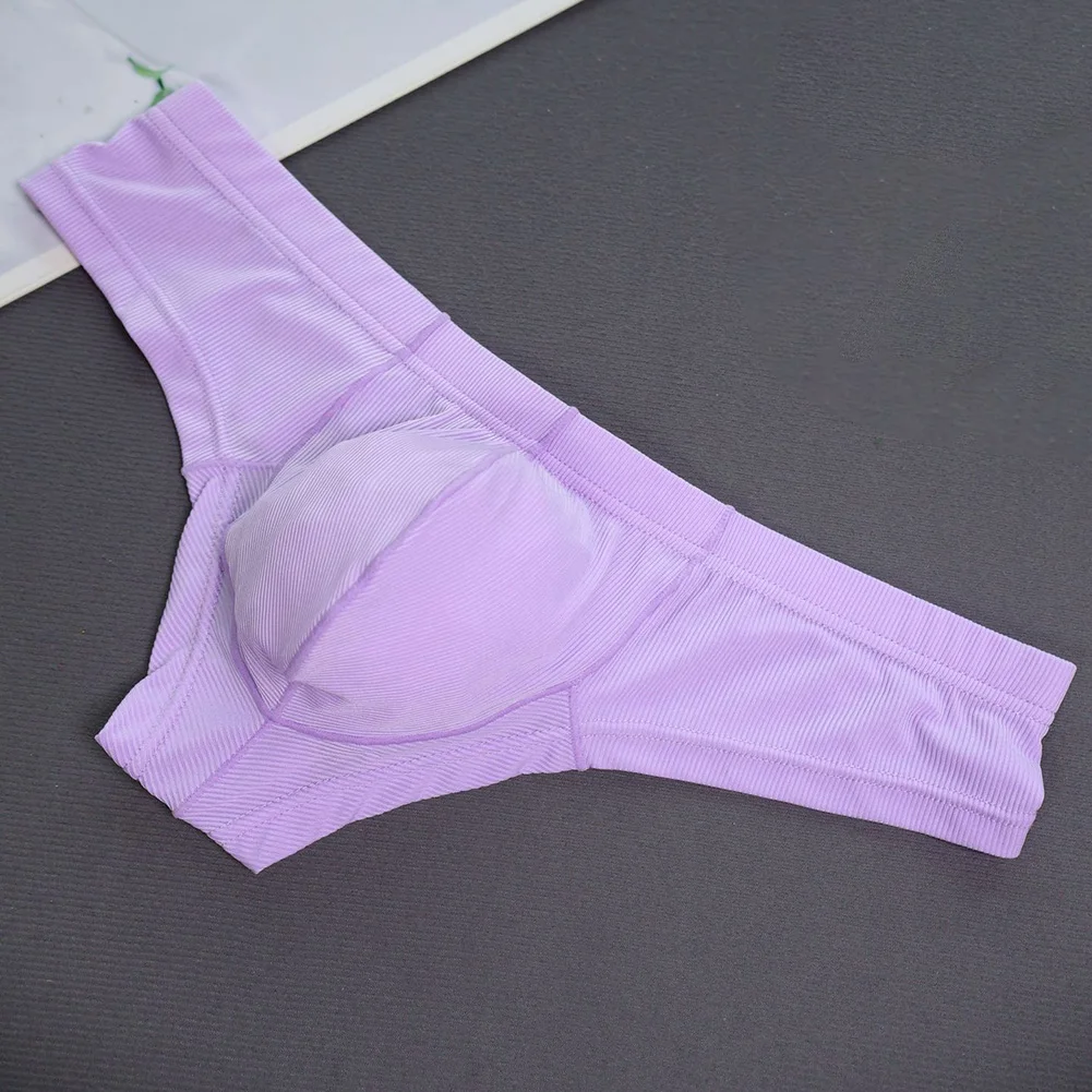 

Men\\\\\\\\\\\\\\'s Soft Stretchy Low Rise Briefs with U Convex Pouch Design for Comfortable Half Buttocks Exposure Underwear