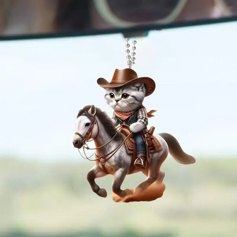 Car Rearview Lens Decoration Keychain Charm Rearview Lens Decor Interior Rearview Lens Pendant Realistic Car Rear View Glass