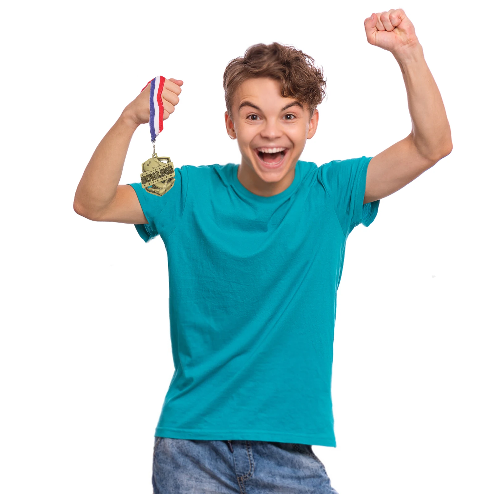 

Ancient Bronze Medals Plaques Alloy Winner Competition Bowling Game Awards Decorative Medals for Adults Team Sports Souvenirs