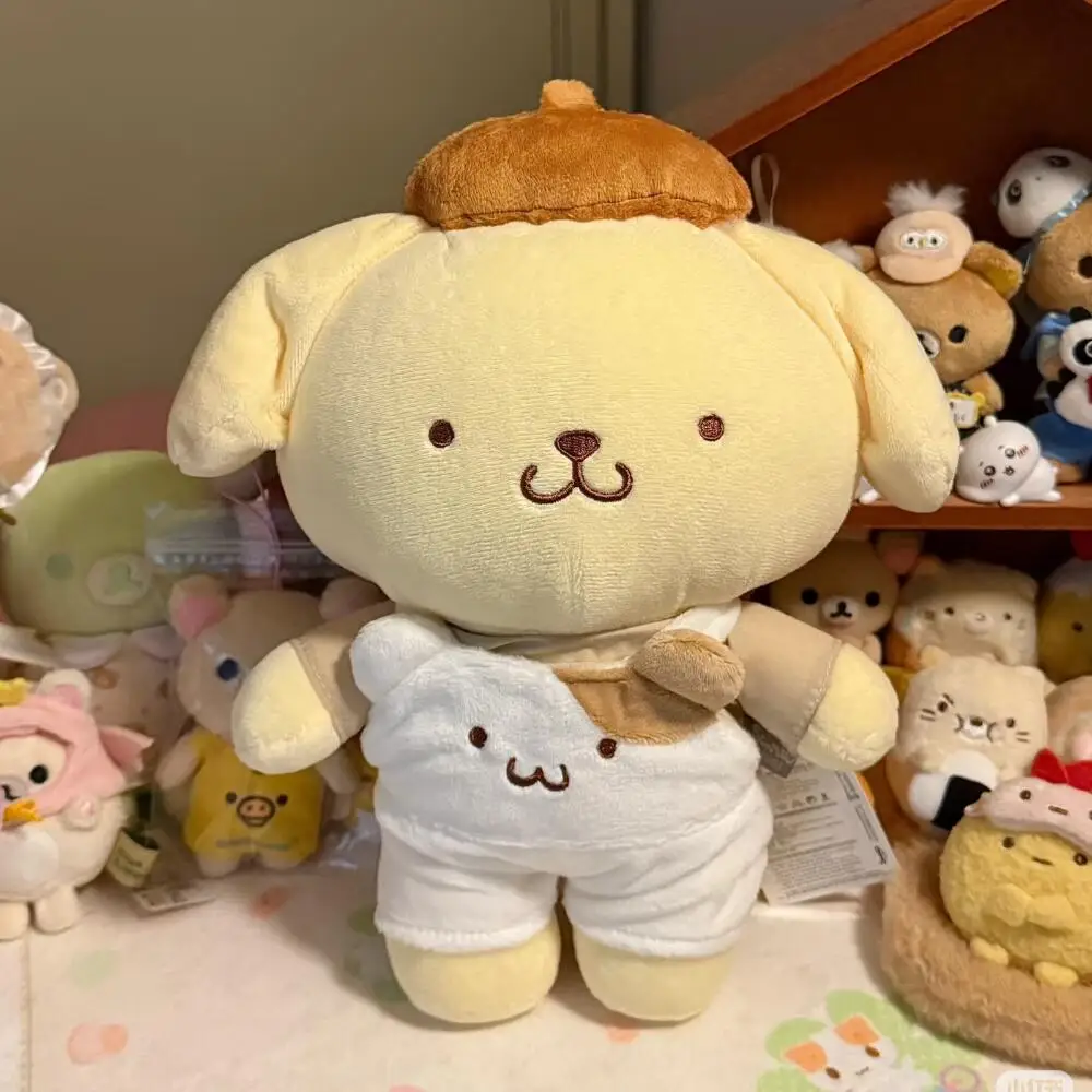 กางเกงสายรัดลายหมีซานริโอ้สุดน่ารัก ตุ๊กตาปอมปอมปูริน ของตกแต่งเตียงนอน ของเล่นเพื่อนคู่ใจเด็ก ของขวัญวันเกิดสำหรับเด็กผู้หญิง