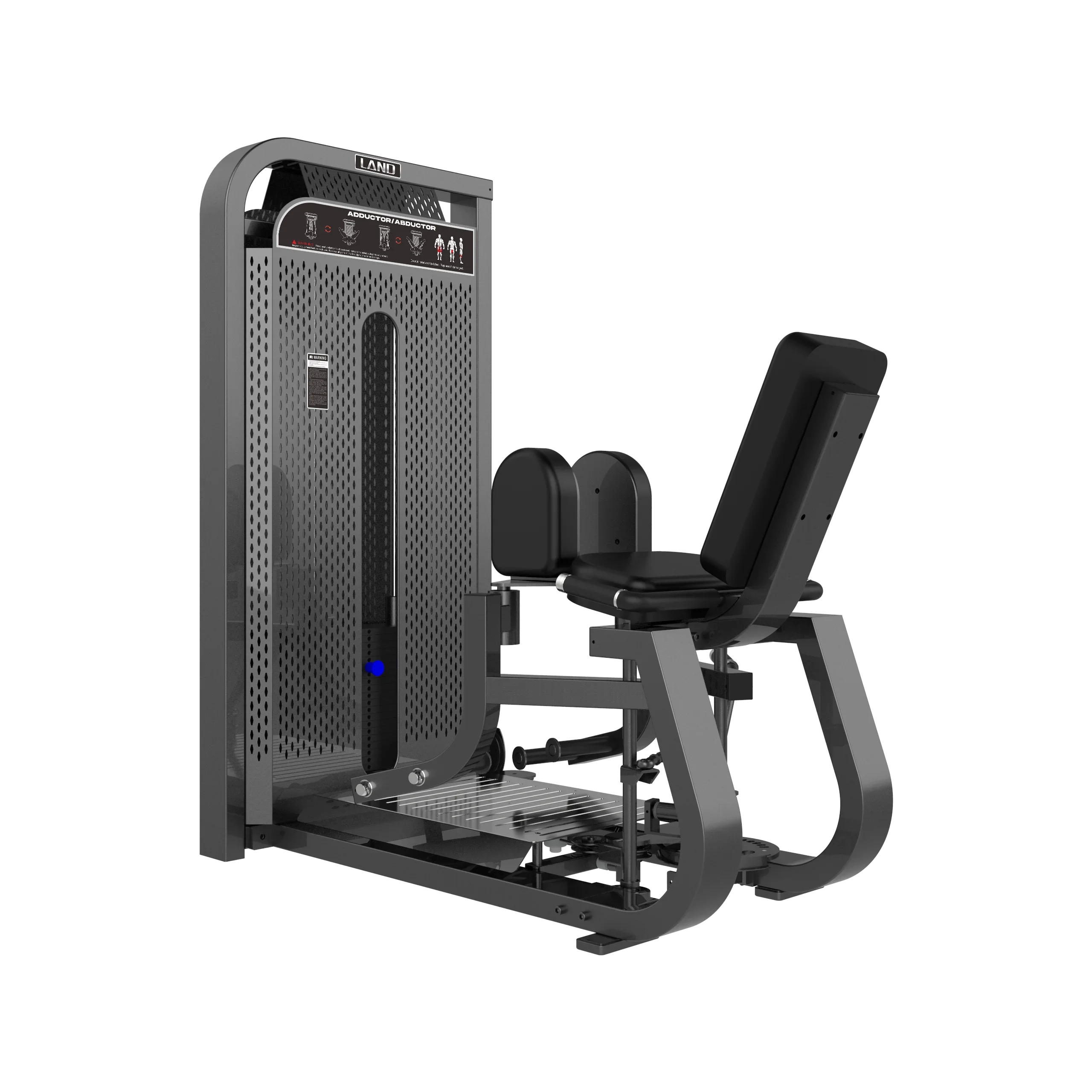 

Commercial Fitness Gym Machine Dual Functional Pin Load Leg Press Adductor /Abductor