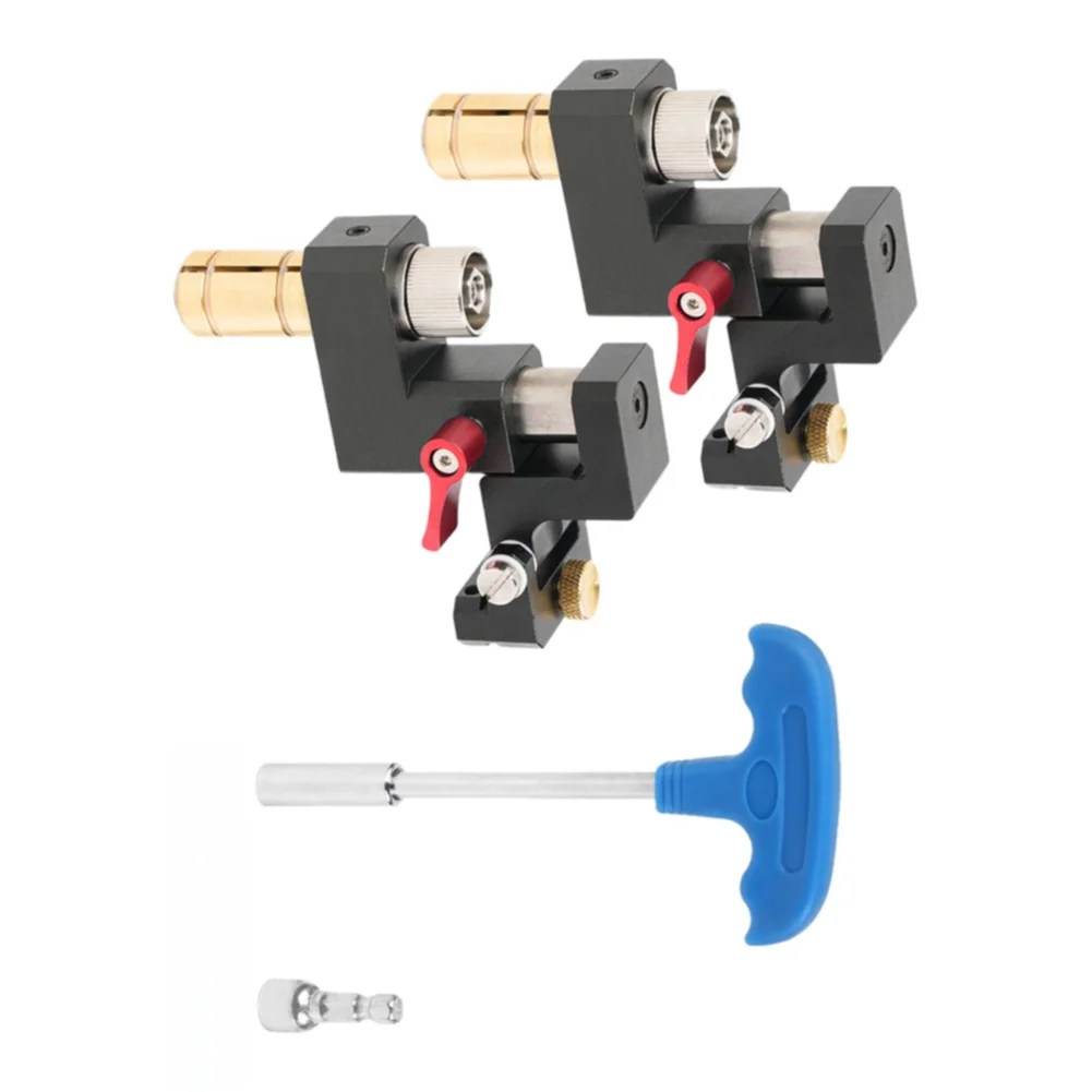 Track Saw Tilt Limiter Side Flip Stop Quick Adjust Positioning Jig For MFT Workbench Woodworking Cutting Tool