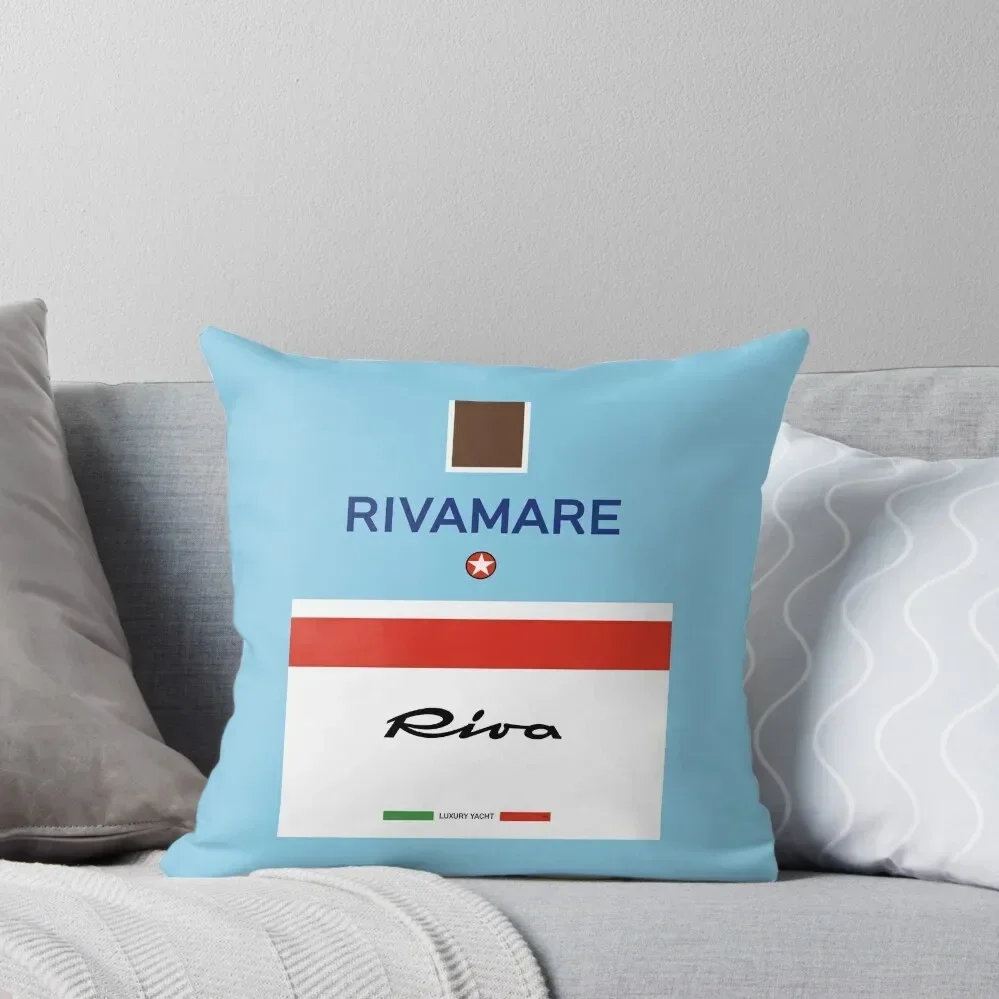 Riva Rivamare Aquarama Riviera Luxury Yacht Throw Pillow Decorative pillowcase pillow cover christmas pillow