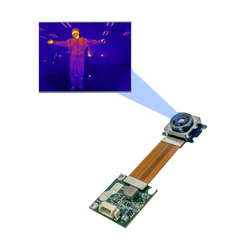 NEW 256*192 12um Resolution Uncooled Vox Infrared Detector 25Hz Micro 8~14um LWIR Thermal Imaging Camera Module