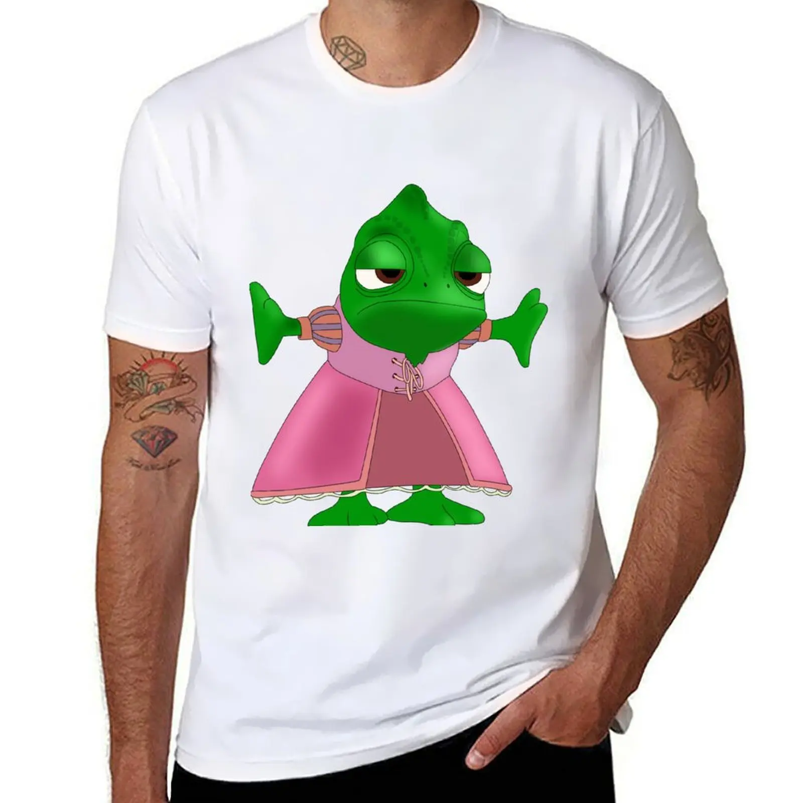 

Pascal from Tangled T-Shirt t shirts for man cotton t shirt for man T-Shirt