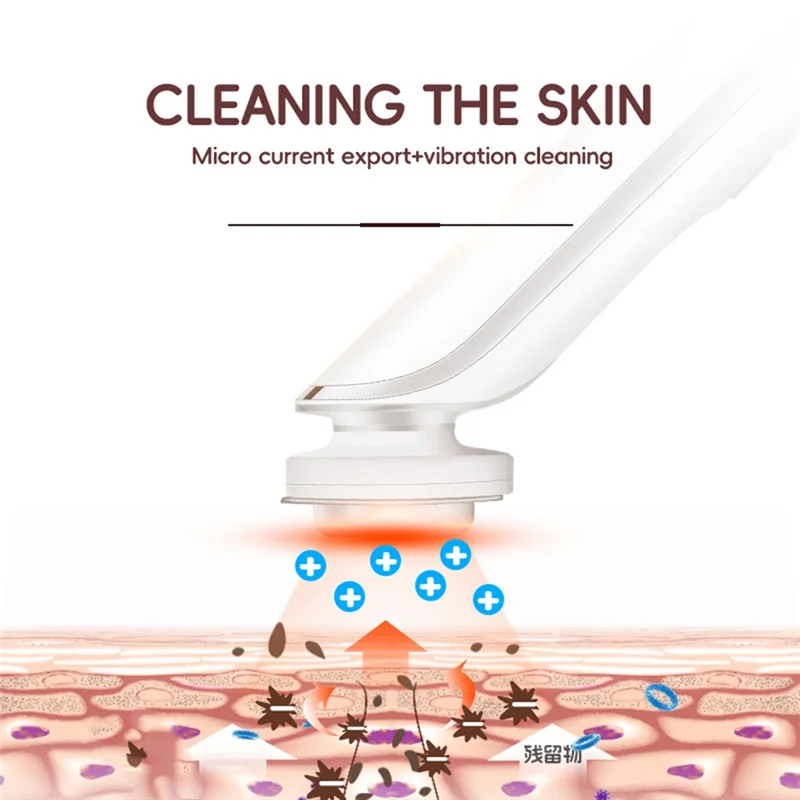 B46B-جهاز تجميل متعدد الوظائف للعناية ببشرة الوجه أداة تدليك كهربائية لتنظيف تجديد معدات تجميل الوجه