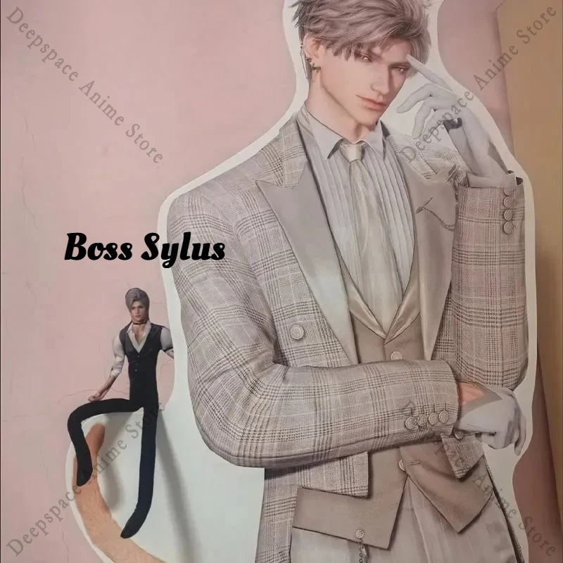 Jogo amor e espaço profundo sylus caleb rafayel zayne xavier anime boneca engraçada postura torcida aleatória boneca engraçada acompanhar foto prop