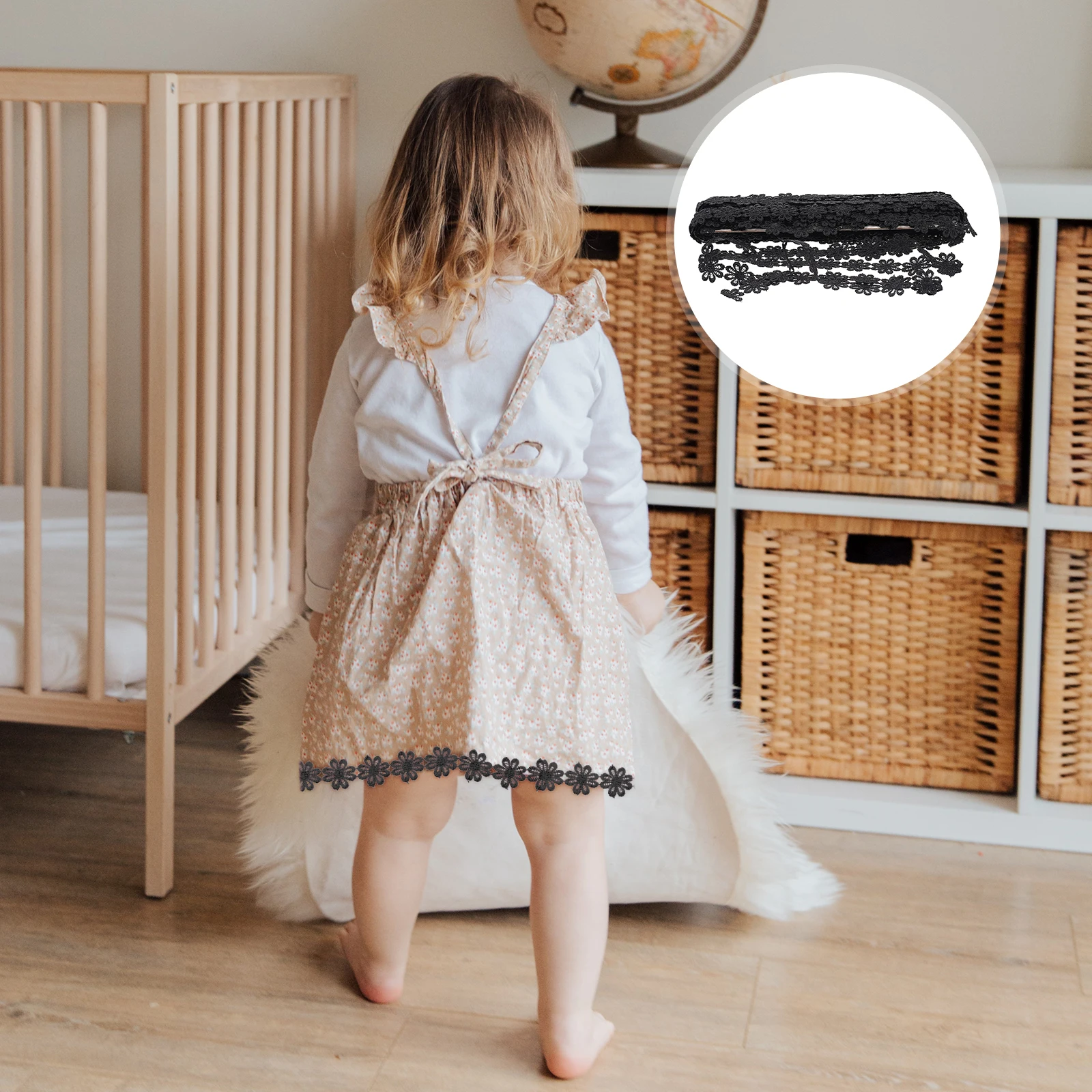 

1pc Lovely Lace Patch Trim Exquisite Pattern Premium Quality Long Sewing Ribbon Appliques For Wedding Birthday Bridal Bows Diy