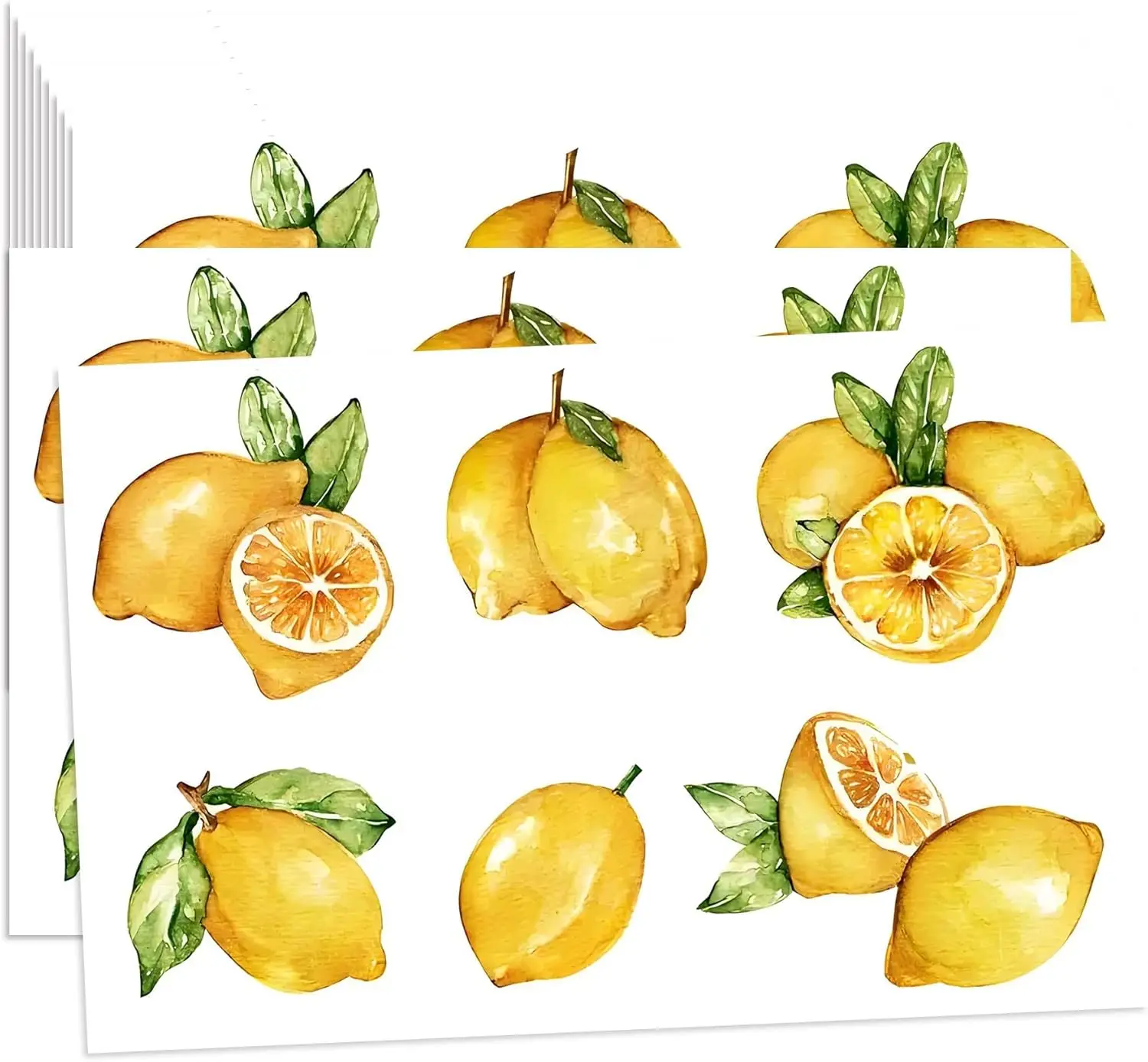 

Акварельные наклейки с лимоном, 1 дюйм, свежий лимон, сделай сам, художественное ремесло, наклейка, ежемесячный альбом для скрапбукинга, этикетка для рукоделия