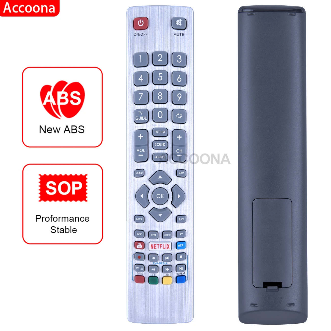 Pengganti Remote Control DH-1710 untuk Sharp Aquos 3D TV LC-32FI5242E LC-32FI5542E LC-32HI5232E LC-32HI5532E LC-40FI5242E 40FI5542E