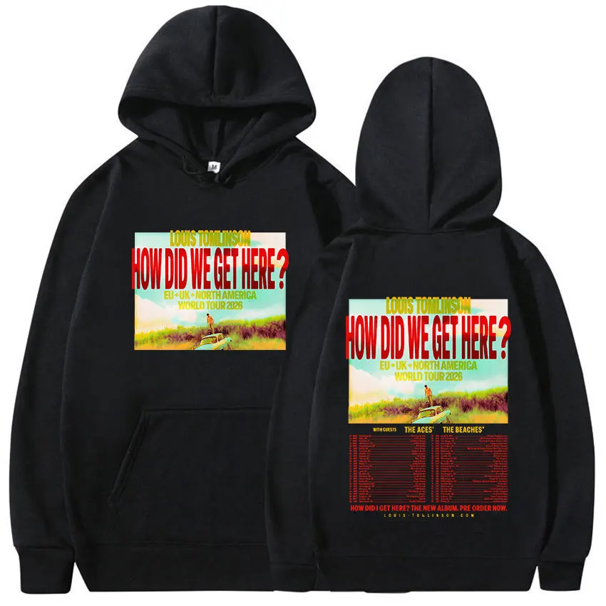 لويس توملينسون عصير الليمون كيف حصلت هنا جولة حول العالم 2026 طباعة هوديي الرجال النساء الهيب هوب كنزة صوف البلوز الشارع الشهير #1