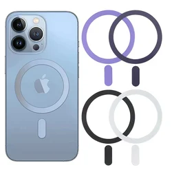 For Magsafe Magnetic Ring Universal Metal Sticker Support Wireless Charger Metal Plate Sheet for Magnet Car Mobile Phone Holder